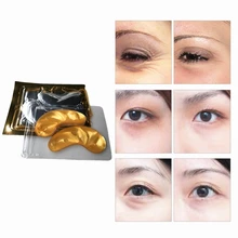Under the eyes Crystal Collagen Eye Mask Fade Dark Circles whey protein protei colageno patches bioaqua stripe ojeras eye cream singuladerm contour elimina ojeras 15ml