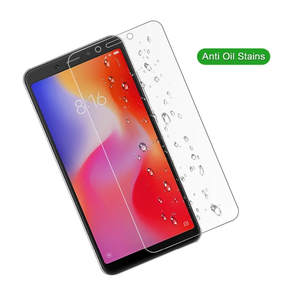 9 H HD 2.5D Закаленное стекло es для Xiaomi Redmi 6A закаленное Защита экрана Ультра