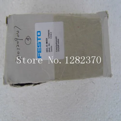 

[SA] New original authentic special sales FESTO soft-start valve HEL-D-MIDI Spot 170 691 --2pcs/lot