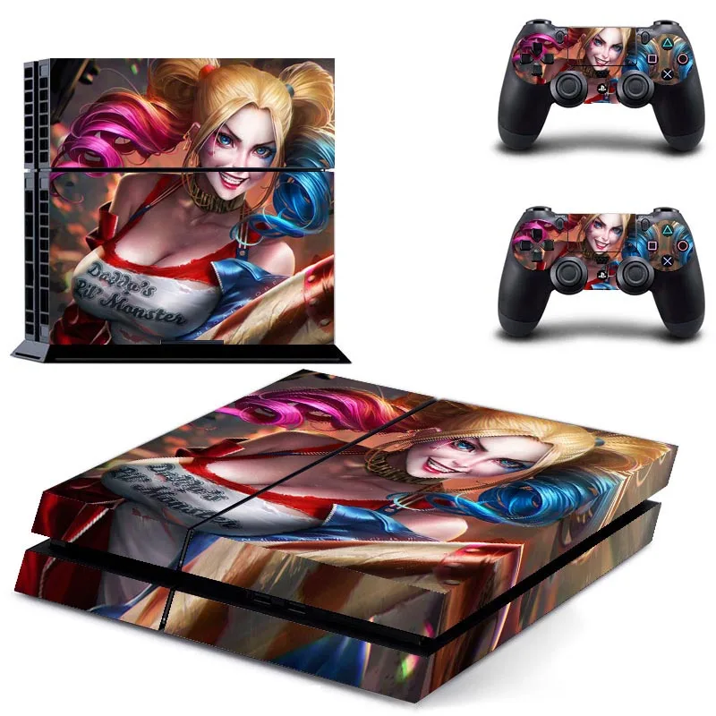 Joker для PS4, Виниловая наклейка для sony playstation 4, консоль и 2 контроллера, наклейка, аксессуары для игр - Цвет: 9