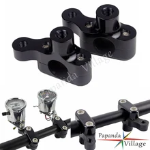 Универсальный черный мотоцикл " 25 мм руль стояки с метровым кронштейном для Harley Touring Softail Sportster XL883 1200 2004