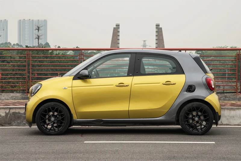 4 шт Стиль автомобиля брызговик s для смарт 451 453 Smart Fortwo ForFour брызговики брызговик передние и задние брызговики крыло Acc