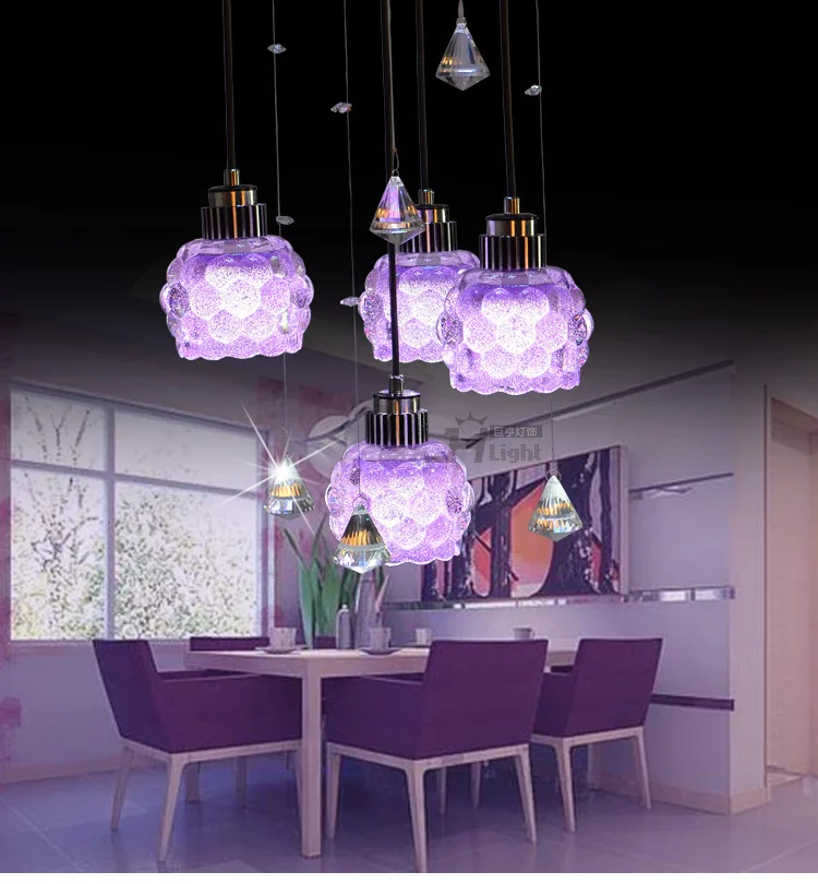 Led Pendant Lamp Bedroom Living Room Shade Of Purple Glass Led Pendant Lamp Bedroom Living Room Shade Of Purple Glass Chandelier Modern Town Lighting Small Whole In Chandeliers From Lights On
