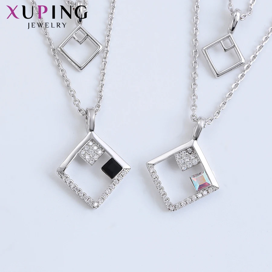Xuping ювелирные изделия Подвески стильные ожерелья Кристаллы от Swarovski Украшенные