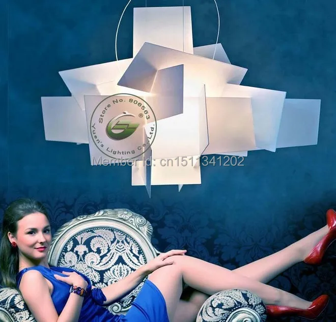

White/Red nrico Franzolini and Vicente Garcia Jimenez's lights Big Bang Chandelier Dia.65cm lights Free Shipping