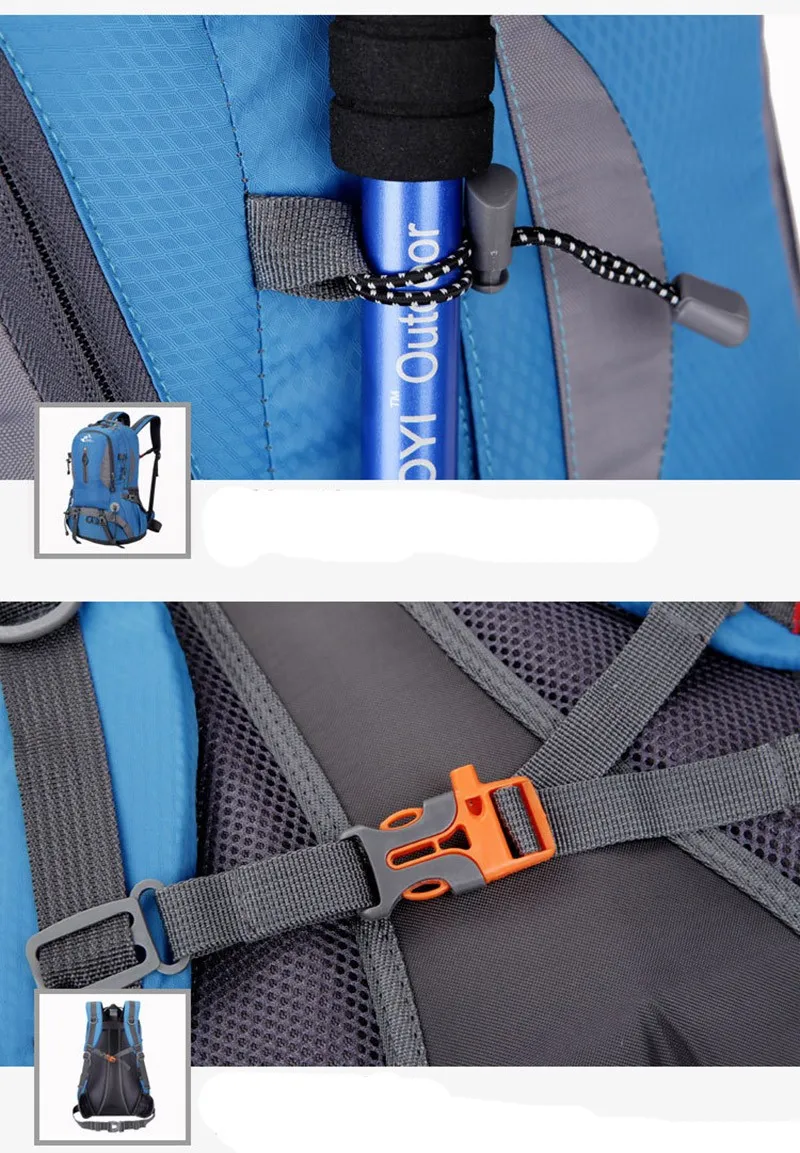 Free Knight 40L Hiking Backpacks Outdoor Sports Bag Trekking Travel Bags Men Waterproof Women Camping Men's Backpacks 7 Colors