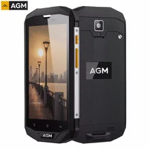 AGM A8 IP68 Waterproof RAM 3GB+ROM 32GB 5.0” Android 7.0 Qualcomm MSM8916 Quad Core 4050mAh 4G Network OTG NFC Smartphone