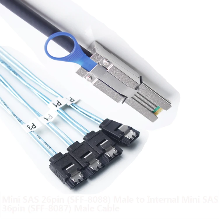 mini sas 26pin to sata cable (4)