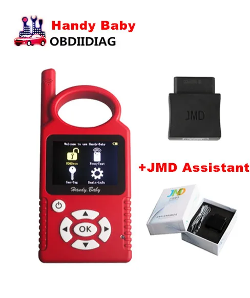 

Handy Baby Hand-held Auto Key Programme Plus JMD Assistant OBD Adapter Read ID48 Data for VW Cars For All Key Lost