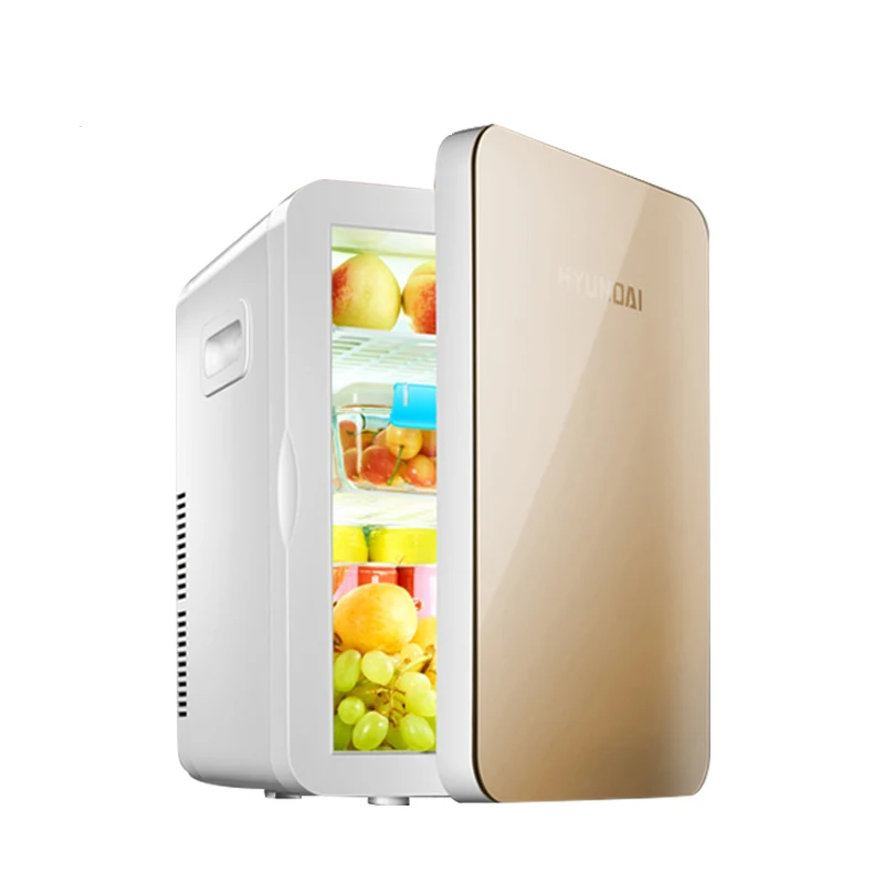 ^*Best Offers 20L Auto Portable Refrigerator Mini Fridge Icebox Car Home Daul-Use Freezer Cooler Heater Digital LED Display Refrigeration