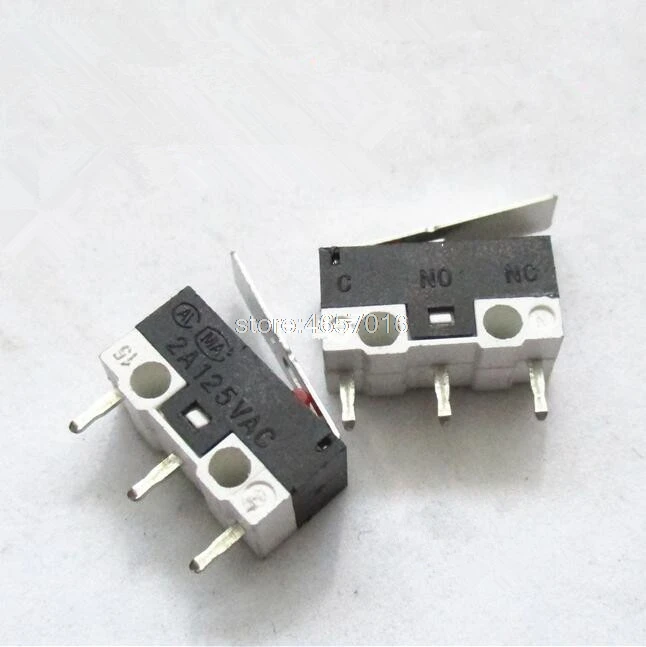100pcs KW-1 2A Small lever micro limit switch | Обустройство дома