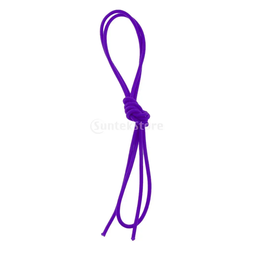 3mm x 0.5/1/2/5/10/20/30/50/100m Elastic Bungee Rope Shock Cord Tie Down Kayak Canoe Boat Trailer Purple/Rose