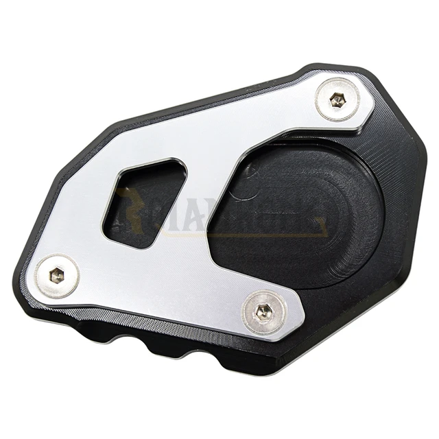 Color : Gold SSXPNJALQ Extension Support Moto B/équille Pied lat/éral Pad Support Plaque for BMW R1200R R1200RS 2015 2016 2017 2018