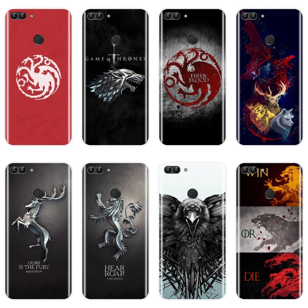 

Phone Case For Huawei P20 Lite Pro P9 P10 Plus P Smart Game of Thrones Silicone Back Cover For Huawei P8 P9 Lite Mini 2017 Case