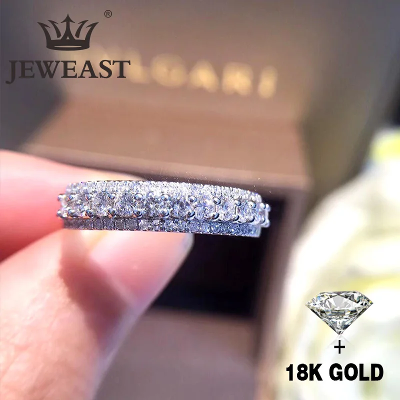 

Natural Diamond 18K Gold Pure Gold Ring Beautiful Gemstone Ring Good Upscale Trendy Classic Party Fine Jewelry Hot Sell New 2023