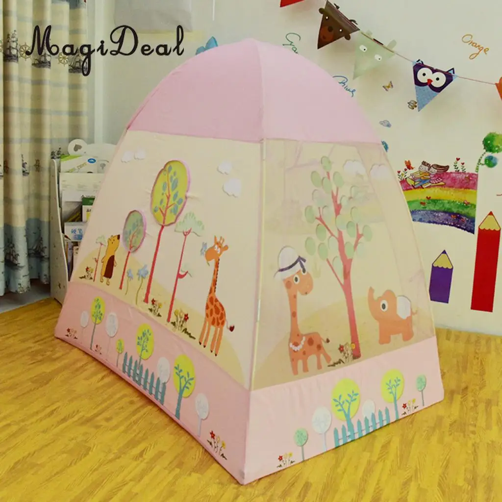 Folding Pop Up Play Tent Brick Wall Ball Pit Teepee Castle Tent Bedding Tent Kids Playhouse Garden Toy