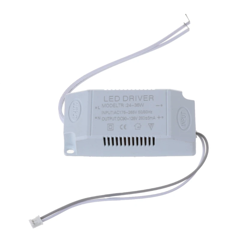 

220V LED Constant Current Driver 24-36W Power Supply Output External for LED