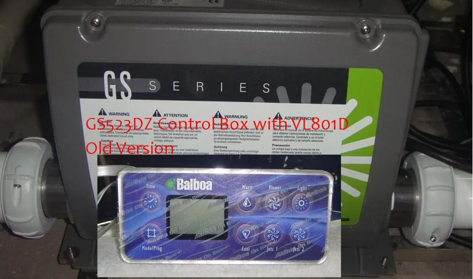 Лучшая цена спа конроллер Бальбоа GS523DZ блок управления с VL801D Верхняя панель