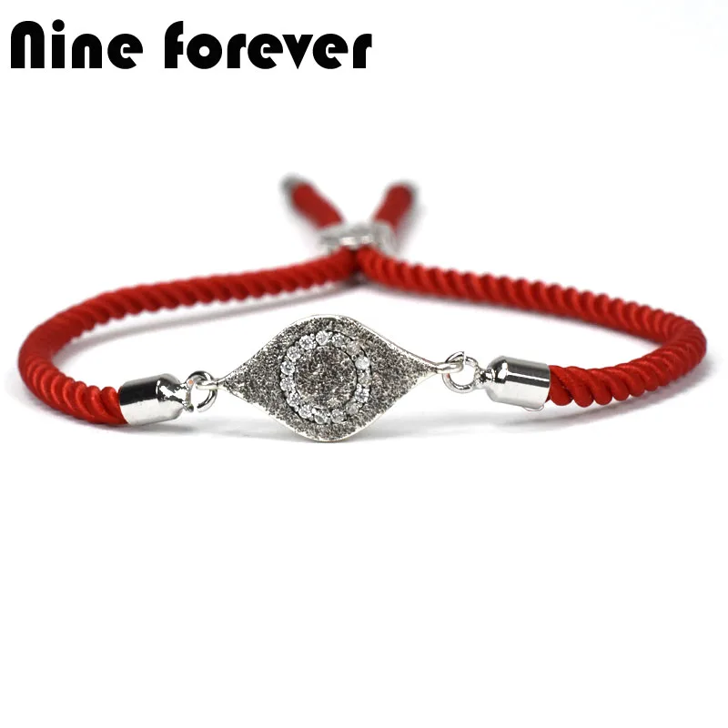 

Nine forever evil eye charms bracelet women jewelry luck red rope bracelets for women pulseira feminina valentines day gift