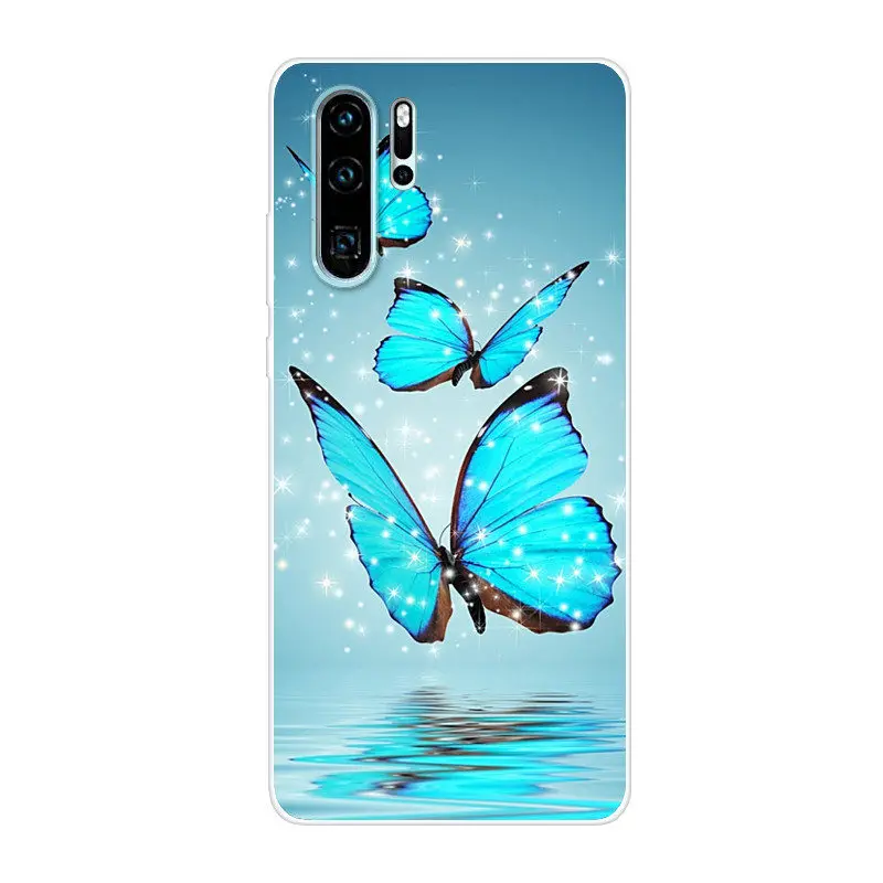 Чехол для Huawei P30 Pro чехол P30Pro силиконовая задняя крышка из ТПУ телефона на