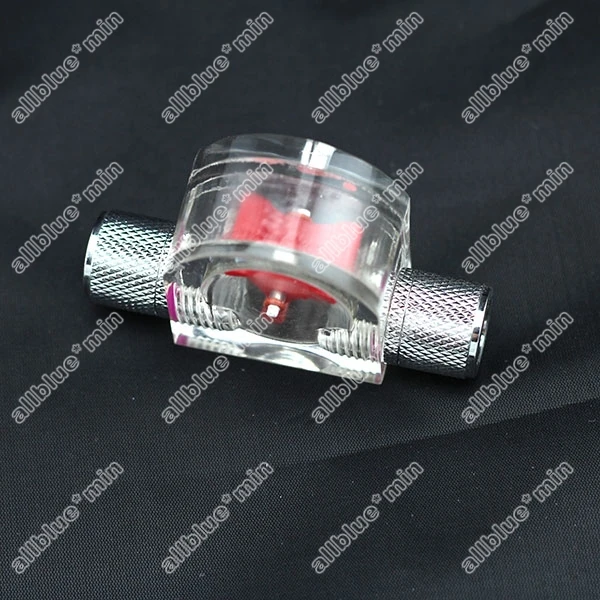 

Computer water cooling water flow meter speedometer With 2pcs ID 3/8" OD 1/2" Compression Fitting