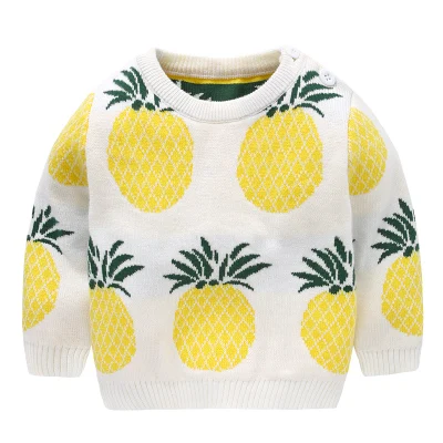 pineapple print baby clothes