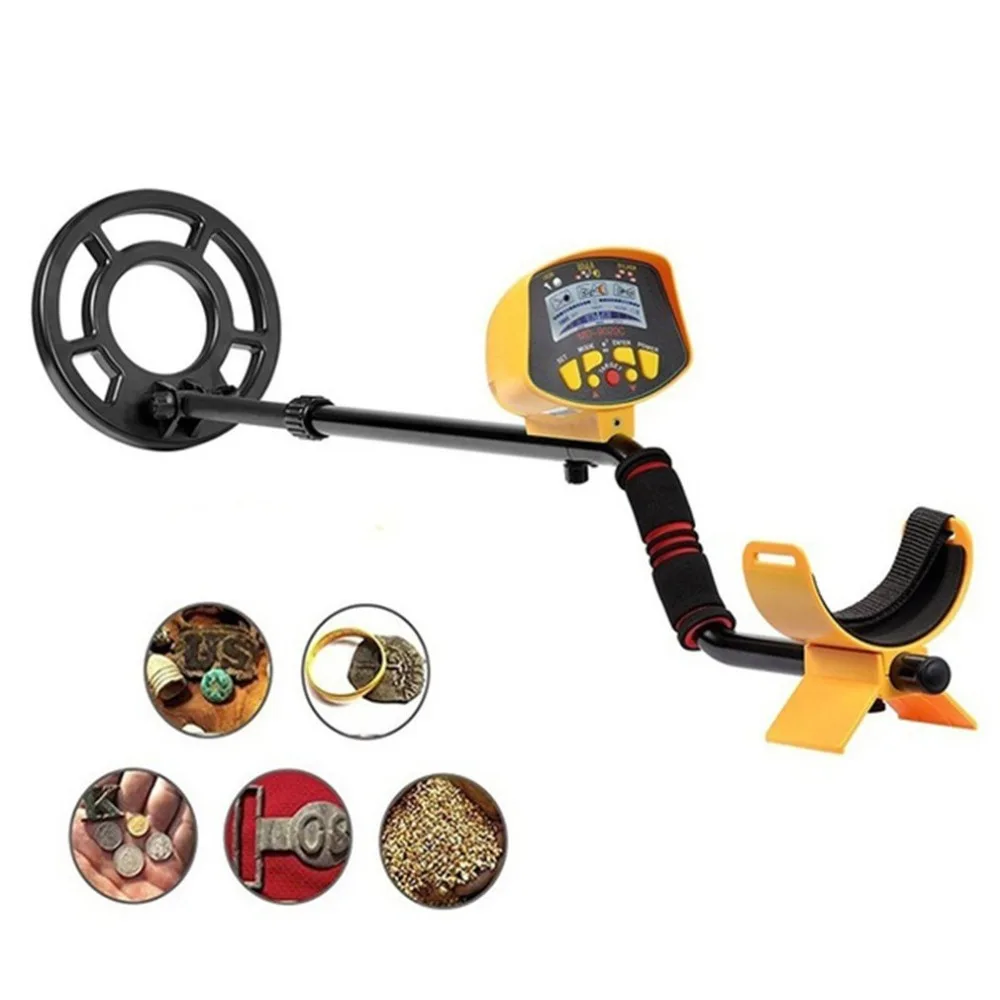 

Professional Underground Metal Detector MD9020C Security High Sensitivity LCD Display Treasure Gold Hunter Finder Scanner