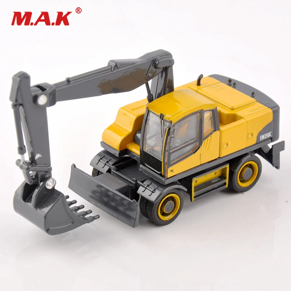 

For Collection 1/87 Scale Collectible Excavator Vehicles EW230C Navvy Construction Truck Model Toys for Fans Children Gifts