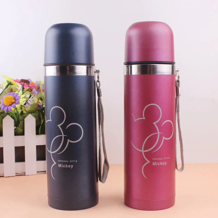 

stainless steel tumbler Vacuum Flasks for tea Thermoses women student thermo mug thermocup 500ml Mickey thermos bottle thermo