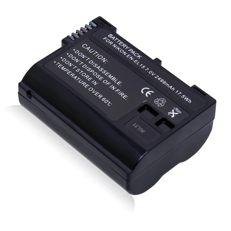 1pcs Enel15 Enel15 En El15 Liion Camera Battery For Nikon D7000 D500