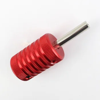 

Tattoo Grips 4pcs / lot Knurled Aluminum Tattoo Grip Tube 25MM, 30MM & 35MM With Rear Shank for Tattoo Machine Power
