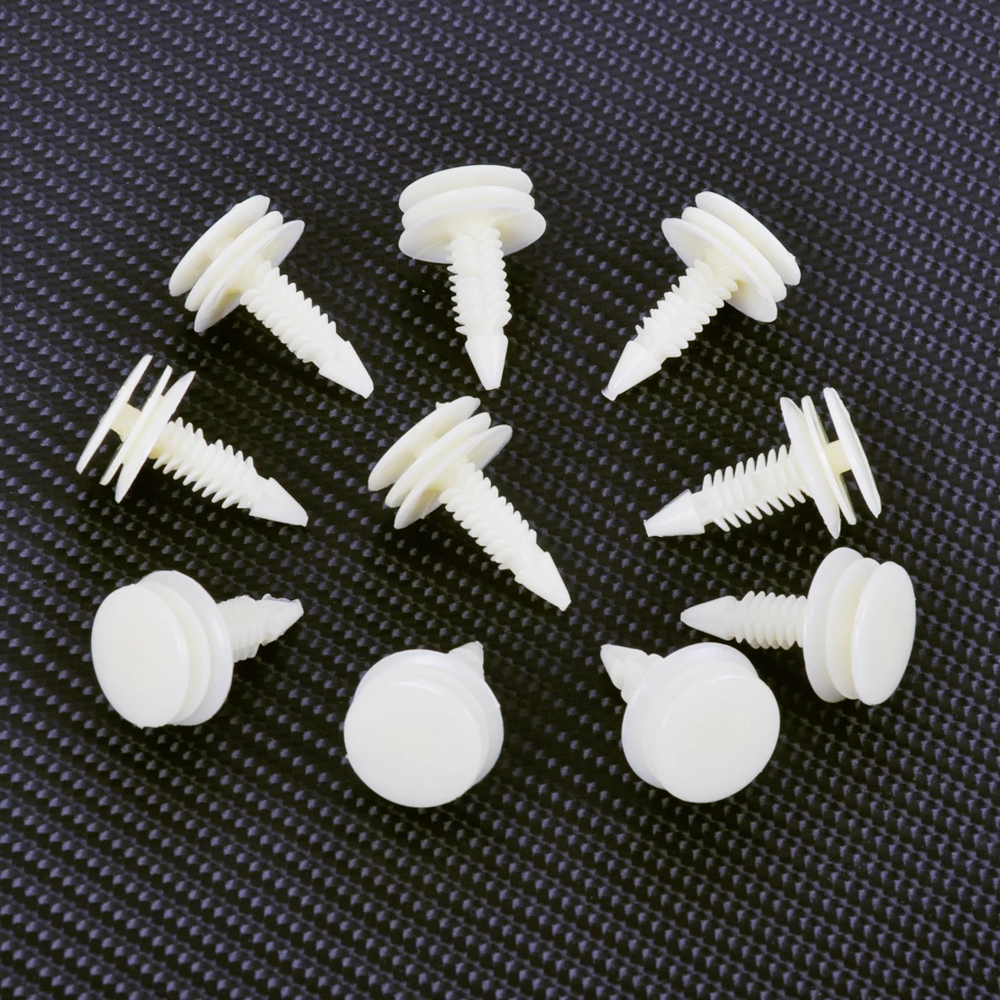 DWCX 10x Creamy yellow Door Trim Panel Retainer Clips Bumper Fender
