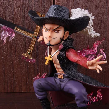 

Anime One Piece Figure GK Battle Ver. Dracule Mihawk PVC One Piece Action Figure Collectible Model Toy