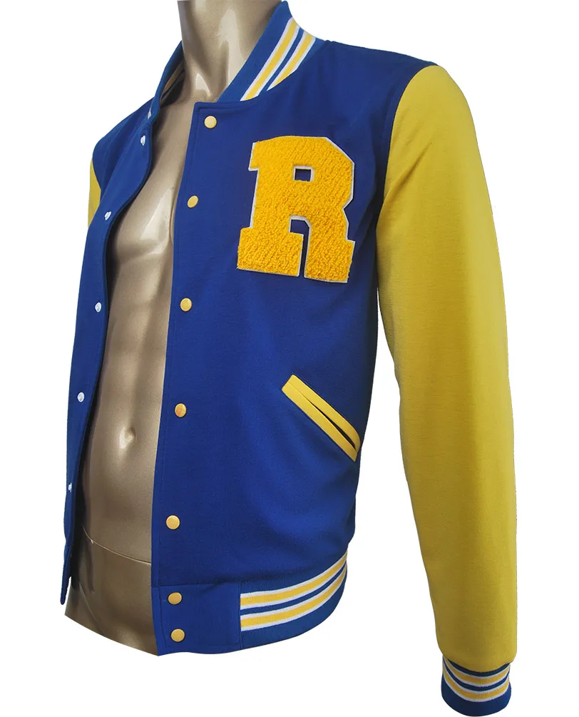 Billige Frauen Mädchen 2017 Riverdale TV serie Archibald Archie Andrews cosplay jacke mantel halloween kostüm machen up weihnachten geburtstag geschenk