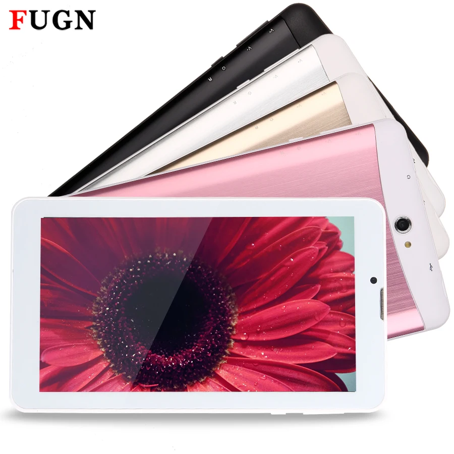 

FUGN 7 inch Smart Tablet PC Android for Kids 512MB+16GB Quad Core Wifi Dual Cameras 3g Phone Call Notebook Tablets with Keyboard