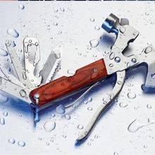 Высокое качество многофункциональный автомобильный безопасный топор молоток стеклянный выключатель топор пила нож штопор спасательный Спасательный Инструмент для выживания кемпинга