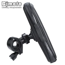 

Waterproof Universal 3.5-6.2 inch touchable lens Motorcycle Motor Bike Mobile Phone Holder Mount Case plastic adapter
