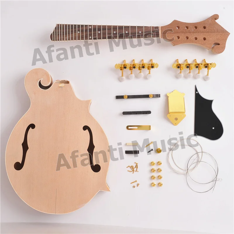 

Afanti Music Spruce top F Mandolin Kit with all hardware (AMB-900KSS)