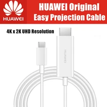 HUAWEI легкий проекционный кабель 4K UHD 1,5 M USB C type C к HDMI mate 20 Pro X RS mate 10 Pro P20 Plus Note 10 mate book