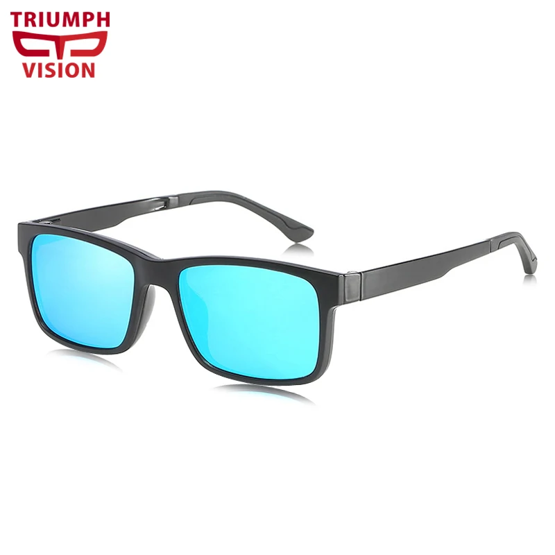 Солнцезащитные очки TRIUMPH VISION So Cool Мужские магнитные поляризационные зеркальные с