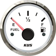 KUS – mesureur de niveau de carburant 52mm, 0-190ohm, signal pour voiture et bateau