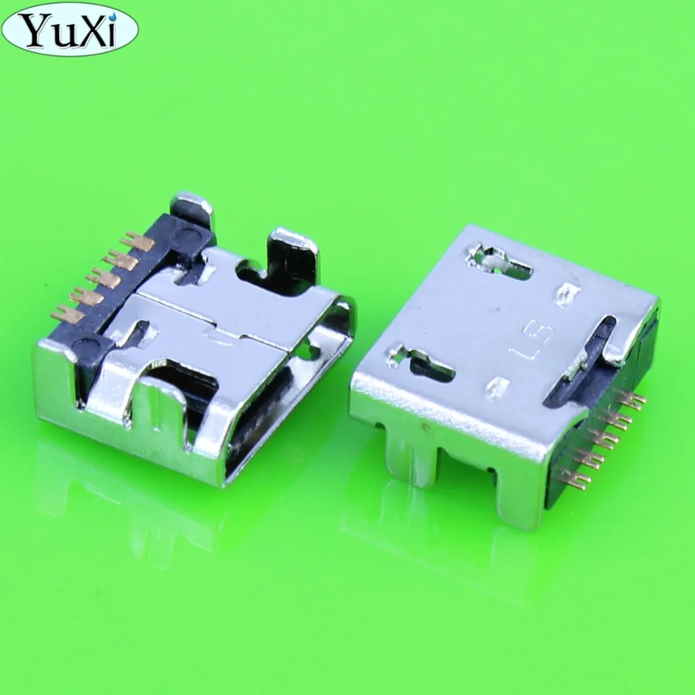 

YuXi For Google nexus4 Micro USB Charging Port Jack 25pcs Female Connector For LG E400 L3 L5 L7 L9 P770 P880 F180 Nexus4