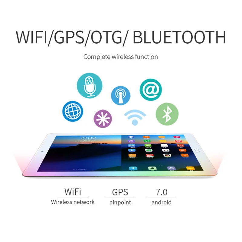 FENGXIANG 2018 10inch Tablets For Android 3G/4G 7.0 Octa Core Fingerprint Unlock Tablets Pc 1920*1280 80MP Pixel 8000mAh Tablets