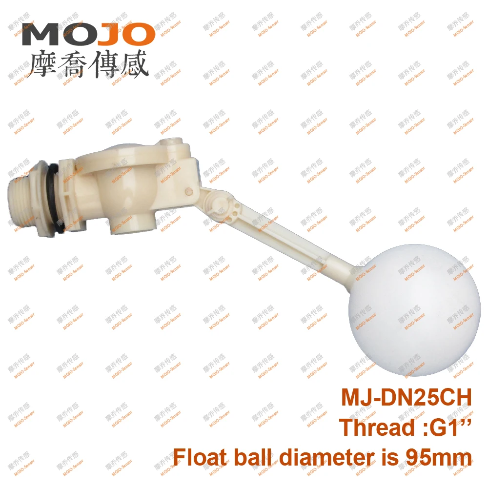 

2020 MJ-DN25CH(5pcs/lots) G1" Plastic Float Valve float check valve cooling tower water tower