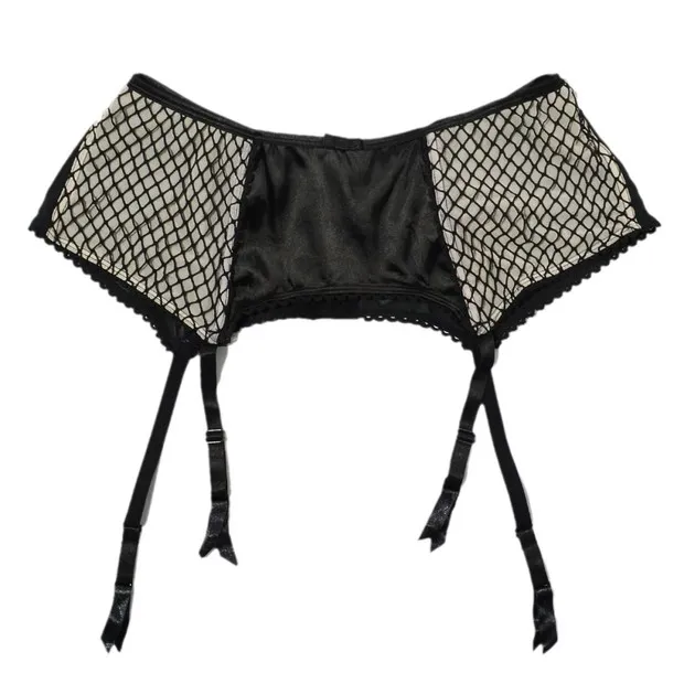Plus Size XL XXL Garters High Quality Sexy Black Mesh Elastic Garters