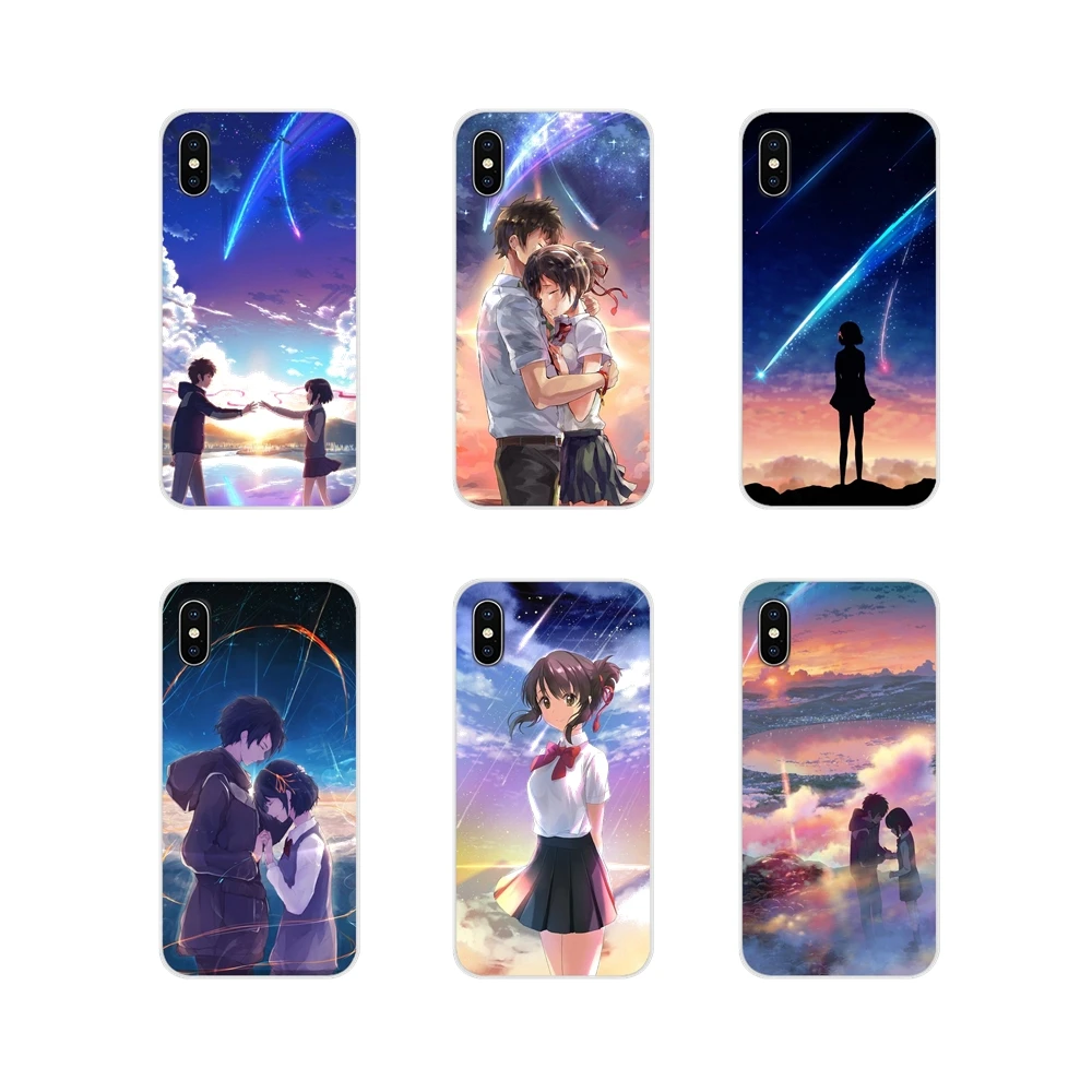 Kimi no Na wa ваше имя для Huawei Nova 2 3 2i 3i Y6 Y7 Y9 Prime Pro GR3 GR5 2017 2018 2019 Y5II Y6II аксессуары чехол