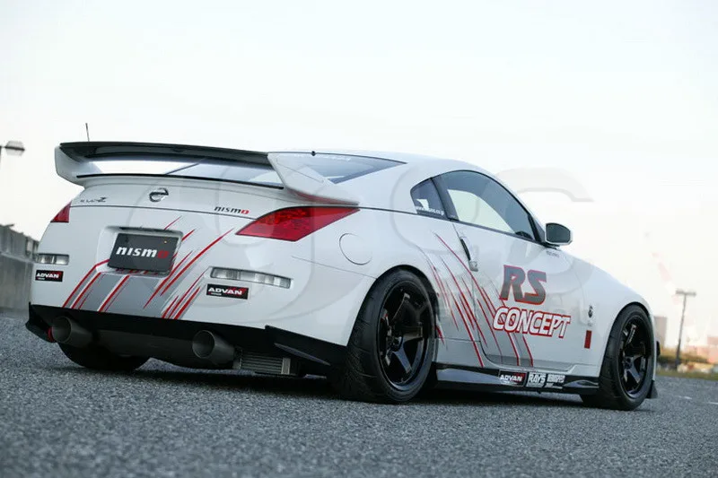 2002-2008 Nissan 350Z Z33 Nismo Version 2 Style Rear Spoiler PCF (10)
