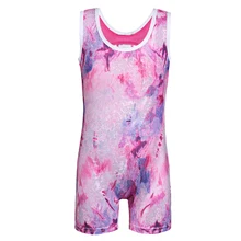 BAOHULU горячая штамповка малышей атлетические танцевальные гимнастические купальники, костюмы девочек гимнастическое трико акробатика Детская Одежда для танцев