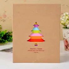 6 дюймов можно положить 200 шт. фото карман interleaf Тип детей DIY Прекрасный Цвет Печать Дети милые Скрапбукинг подарок Тетрадь альбом