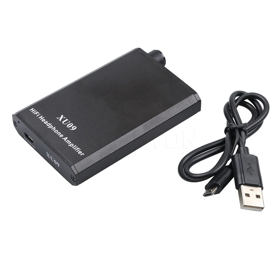

kebidu XU09 Mini Audio HIFI Headphone Amplifier Portable Earphone Aux In Port 3.5mm Stereo Jack Metal Case Big Power for music